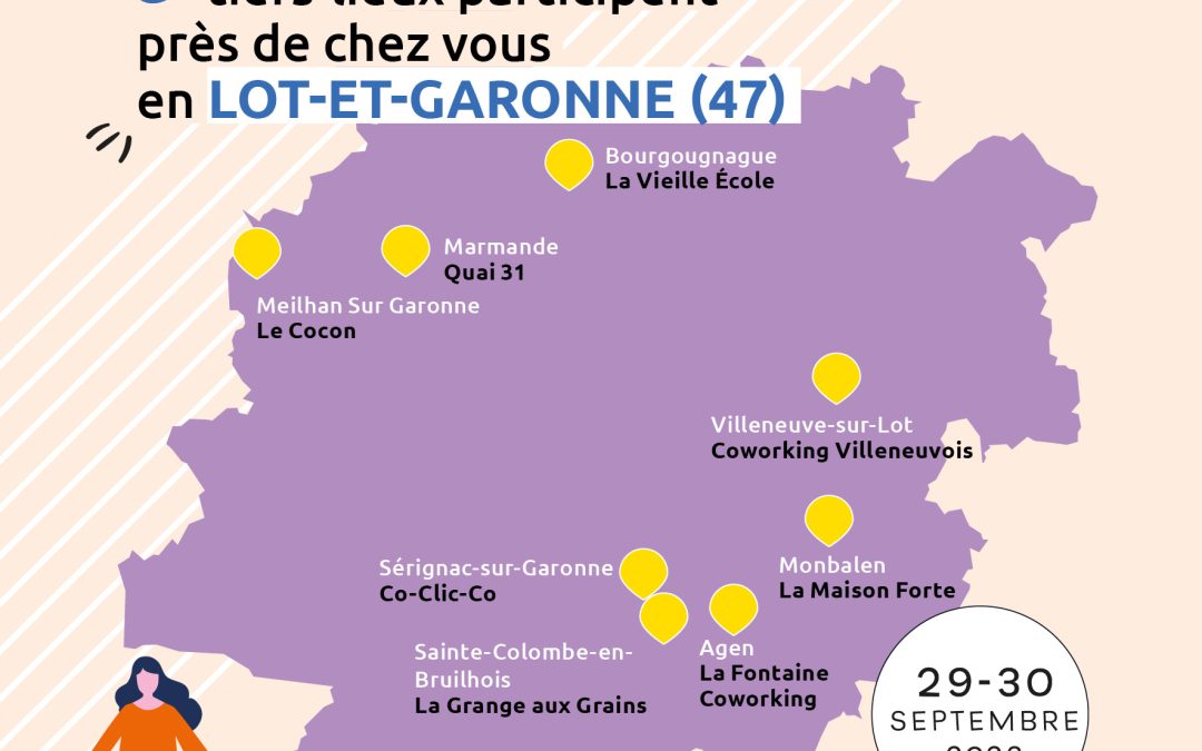 Portes Ouvertes Tiers lieux en Nouvelle Aquitaine