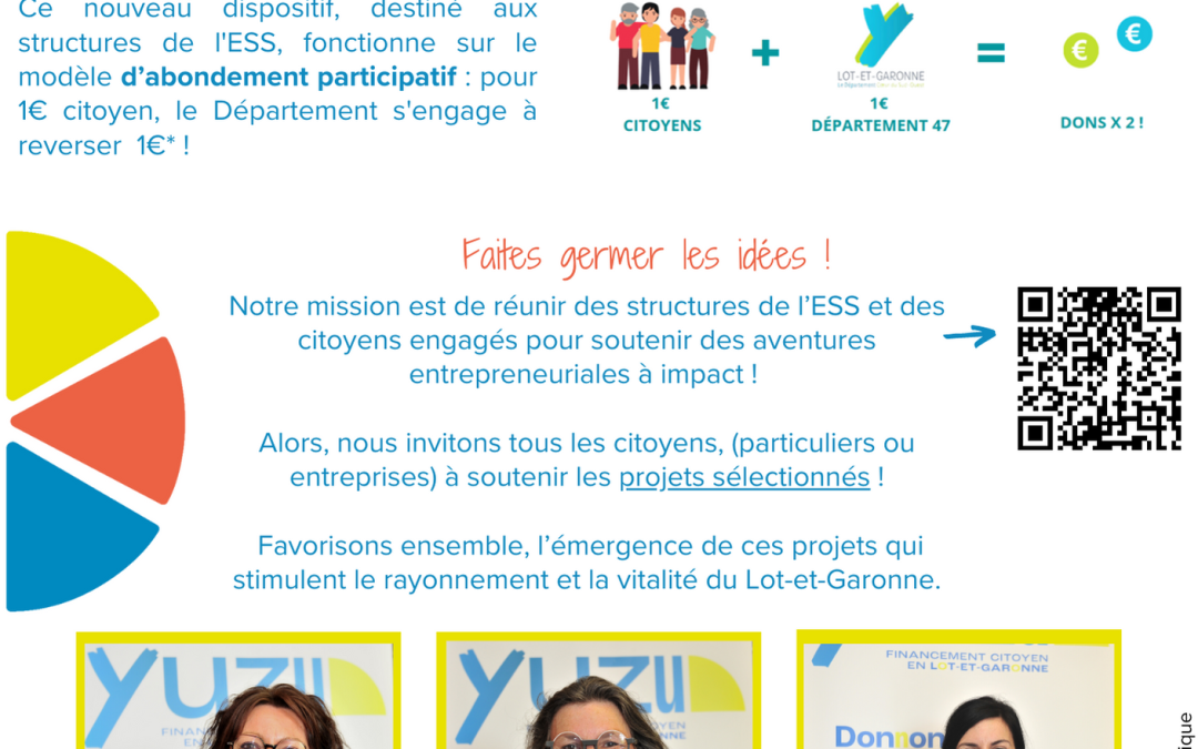 Dernière semaine pour soutenir notre projet avec Yuzu